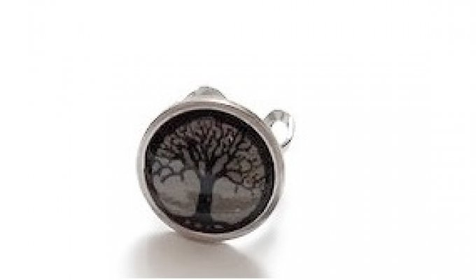 BAGUE BOIS GRIS ARBRE DE VIE