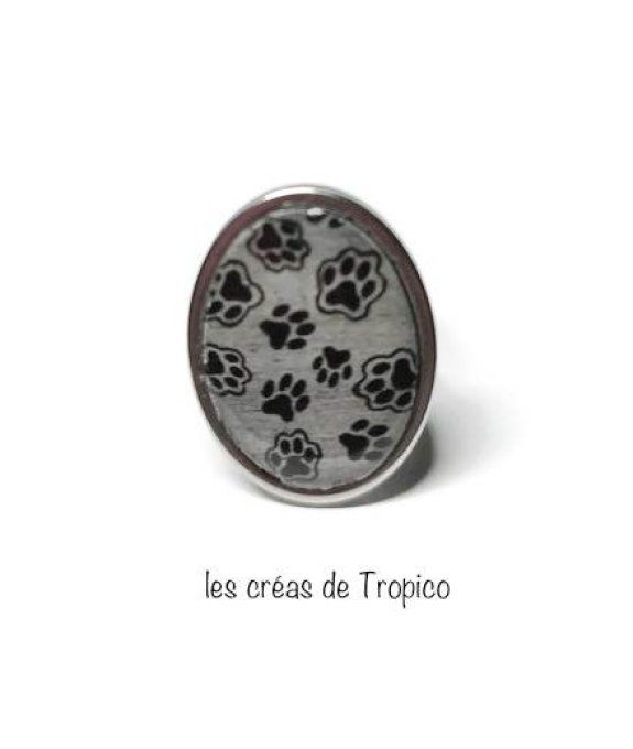 BAGUE PATTE CHAT