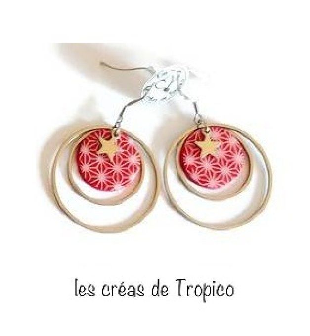 BOUCLES D'OREILLES CERCLE 