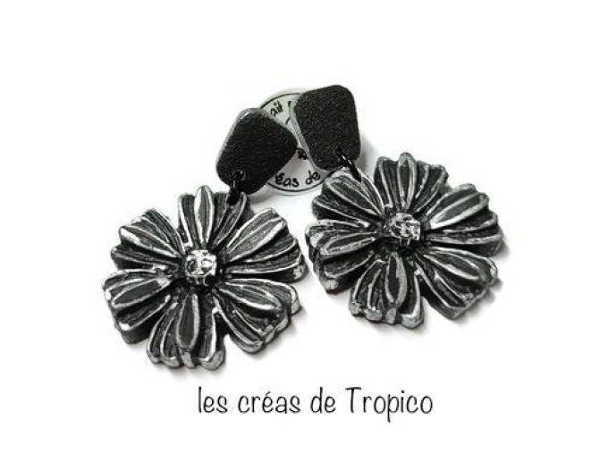 BOUCLES D'OREILLES  MARGUERITE