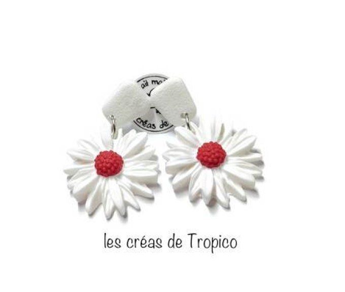 BOUCLES D'OREILLES  PAQUERETTE