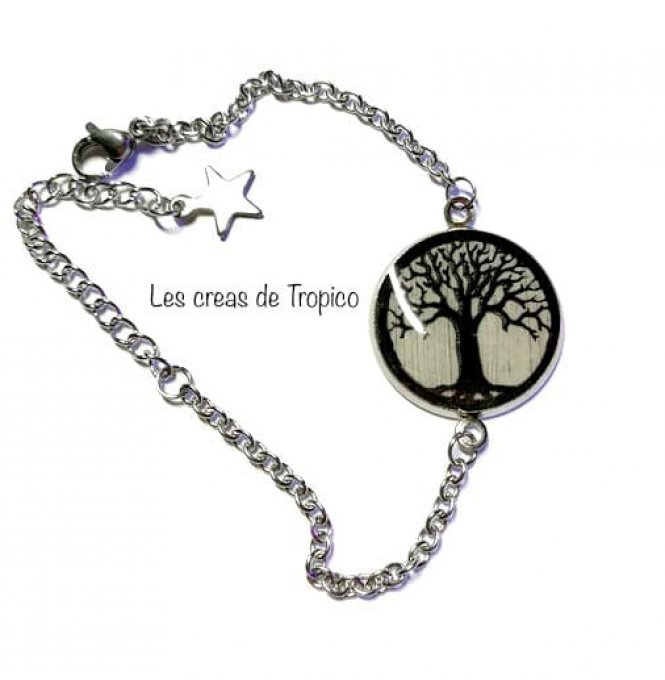 BRACELET FIMO ARBRE DE VIE