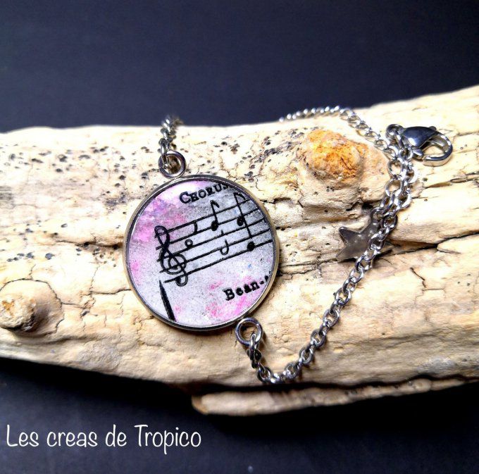 BRACELET FIMO MUSIQUE