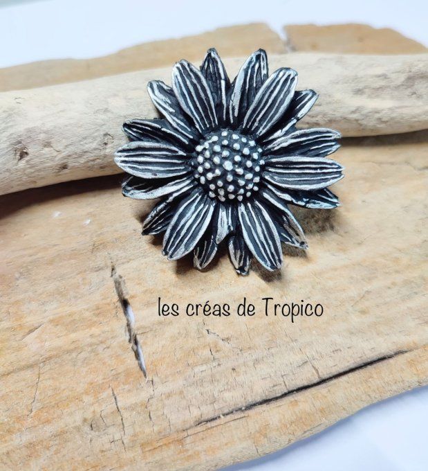 BROCHE FIMO MARGUERITE