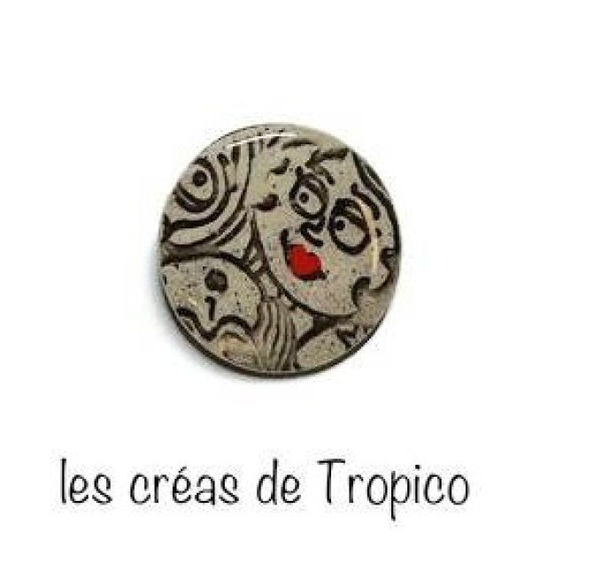 BROCHE PERSONNAGE LOUFOQUE