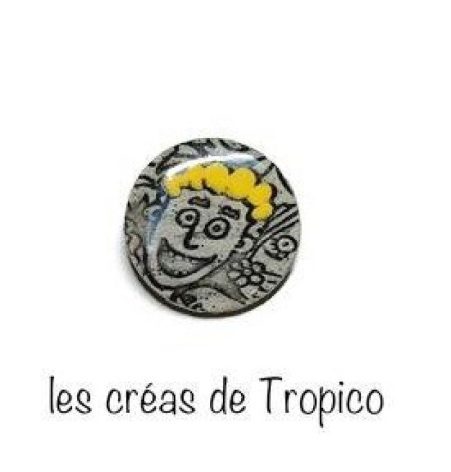 BROCHE PERSONNAGE LOUFOQUE