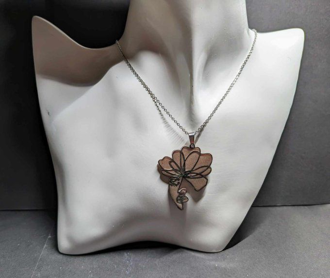 COLLIER  FEMME FLEUR