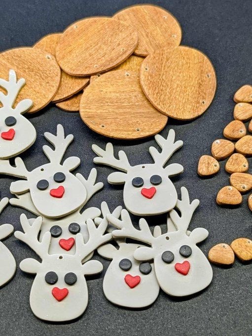 Boucles d'oreilles Renne Rudolph