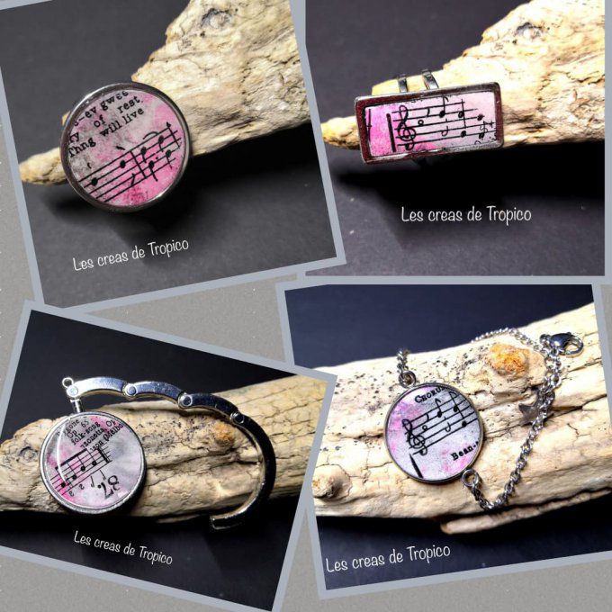 BRACELET FIMO MUSIQUE