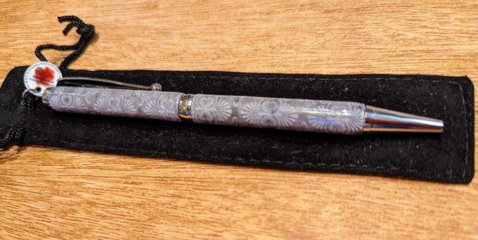 STYLO BILLE  BOIS ARABESQUE