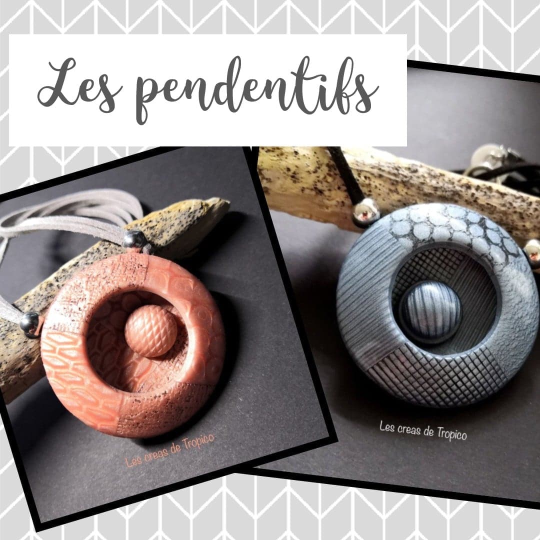 Collier gâteau café en fimo, pendentif gâteau, bijoux gourmands - Un grand  marché