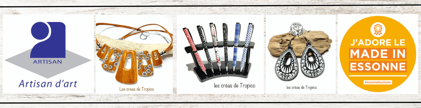 bijoux artisanaux des créas de Tropico