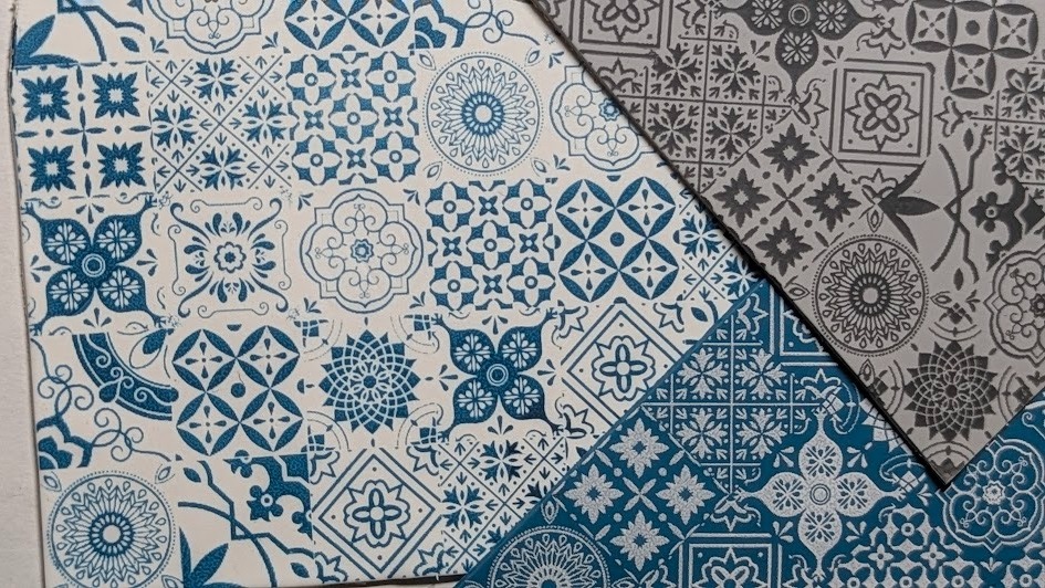 Écran de sérigraphie pour motifs sur pâte polymère